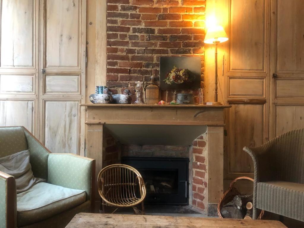 Chez Madeleine, Maison De Charme A Montreuil /Mer Villa Eksteriør bilde