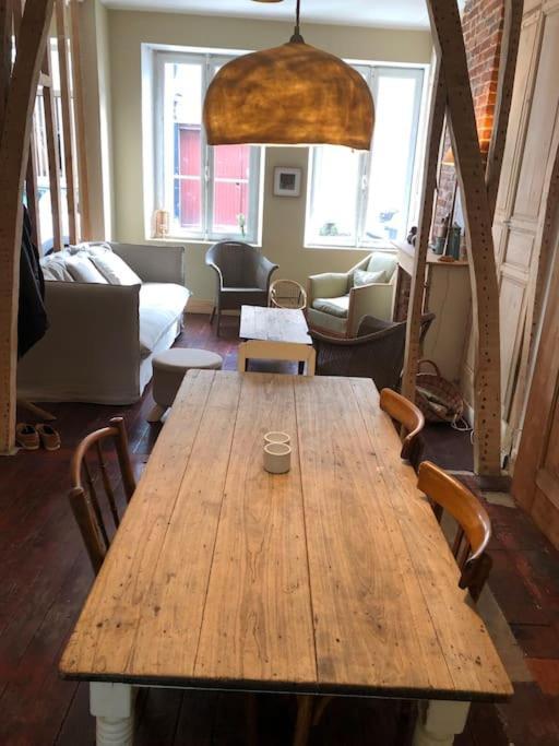 Chez Madeleine, Maison De Charme A Montreuil /Mer Villa Eksteriør bilde