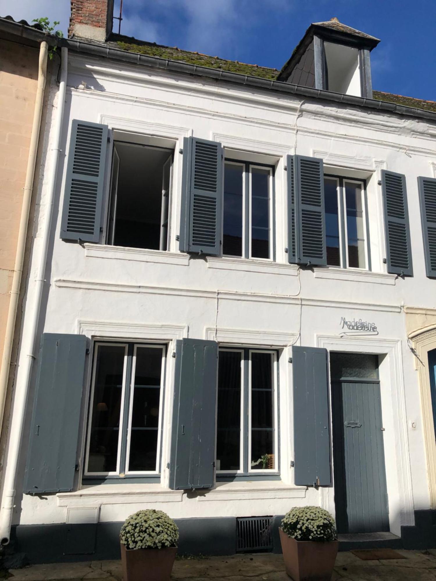 Chez Madeleine, Maison De Charme A Montreuil /Mer Villa Eksteriør bilde